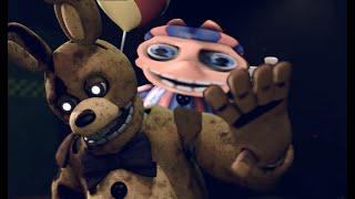 fnafSFM Afton laughing and losing sanity at Balloon Boy audio from vomitedthoughts [upl. by Atin882]