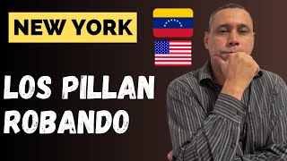 quotVenezolanos sorprendidos en robo masivo en Skyview Mallquot Nueva york [upl. by Ecnarf]