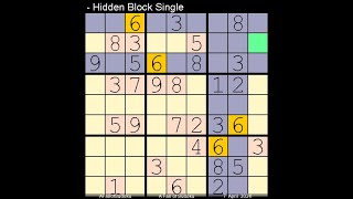 How to Solve Washington Post Sudoku Expert 7 April 2024 [upl. by Ecydnac385]