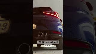 I20 N line exhaust sound i20 i20nline exhaustsound [upl. by Torres]