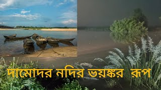 পূর্ব বর্ধমান জেলার জামালপুর ব্লক এ দামোদর নদীর বন্যা flood in Damodar river at Jamalpur dev block [upl. by Yance695]