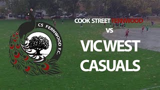 HIGHLIGHTS Cook Street Fernwood vs Vic West Casuals [upl. by Annim]