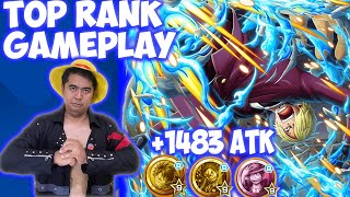 Gameplay Full ATK Sanji Ifrit Jambe GG Parah 🔥🔥 One Piece Bounty Rush [upl. by Rehpotsyrhc12]