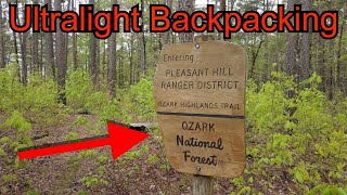 Ozark Highland Trail 2020  Ultralight Backpacking [upl. by Olraced]