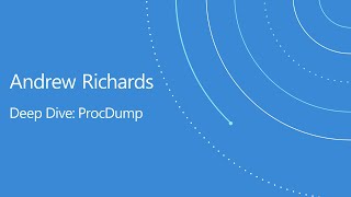 Sysinternals ProcDump deep dive demo  Command line CPU crash dump Windows  Microsoft [upl. by Tnairb]