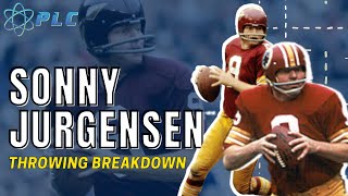 Sonny Jurgensen Throwing Breakdown [upl. by Barbaraanne]