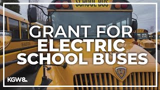 Beaverton School District receives grant for new electric school buses [upl. by Nodababus]