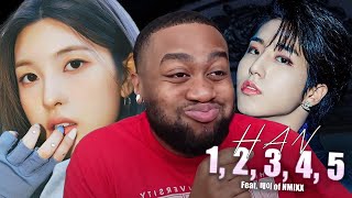 HAN quot1 2 3 4 5 Feat 배이 of NMIXXquot  Stray Kids  SKZRECORD Reaction [upl. by Nhoj]