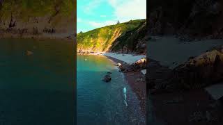 Along the Coastline  Breathtaking Drone Footage of Stunning Seaside Landscape drone nature coast [upl. by Ziguard]