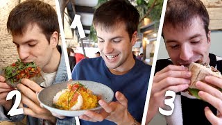 MIS 3 RESTAURANTES VEGANOS FAVS DE MADRID  HolaJulen [upl. by Dana]