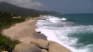 Llegando a Playa Arrecifes en el Parque Tayrona [upl. by Kore]