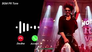 Not Ramaiya Vastavaiya Song Ringtone  Jawan  Shah Rukh Khan Atlee Anirudh  BGM PR Tone [upl. by Phillida]