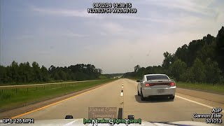 PursuitTVICrash I49 Fouke Miller County Arkansas State Police Troop G Traffic Series Ep 1095 [upl. by Esilec]