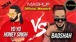 Best of HoneySingh amp Badshah  NonStop Bollywood Mashup  Party Hits  2024quot  OfficialMussic9 [upl. by Enilrem]