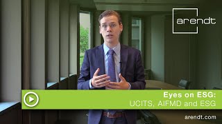 UCITS AIFMD and ESG  Eyes on ESG [upl. by Belen444]