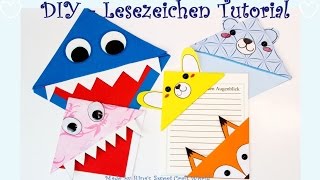 DIY Kawaii Monster Lesezeichen  Tutorial [upl. by Amahs]