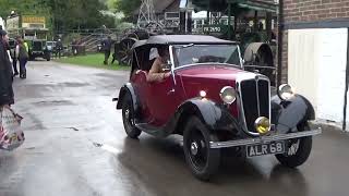 Classic Cars amp Vehicles leaving Amberley Museum Autumn Gathering 2024 [upl. by Nireil494]