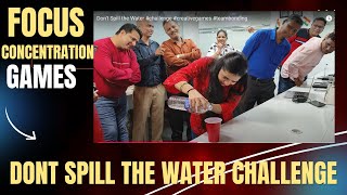 Dont Spill the Water challenge creativegames teambonding [upl. by Nahc130]