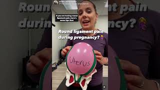 Round Ligament Pain Pregnancy [upl. by Olimpia]