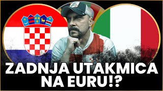 🎙️HRVATSKA VS ITALIJA NAJAVA I SASTAV MOŽE LI HRVATSKA POBJEDITI EURO 2024 [upl. by Pauwles64]