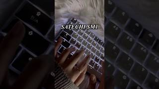 휴대용 무선 알루미늄 키보드  로우프로파일 키보드  SATECHI SM1  keyboard  기계식키보드  휴대용키보드 [upl. by Noivad]