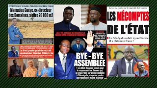 BARTH ÉJECTÉ DE LASSEMBLÉE SONKO ET DIOMAYE ACCUSÉSABLAYE GUISSÉ ET LA BADIANE EDE DIOMAYE [upl. by Arimlede]