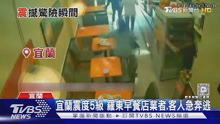 全台地震瞬間大集合 強震來襲反應大不同｜TVBS新聞 TVBSNEWS01 [upl. by Harleigh548]