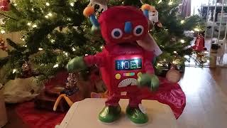 Gemmy Animated Christmas Robot [upl. by Seiden]