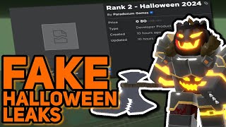 FAKE Halloween Leaks  What might come  Pursuit Rework Update Leaks  TDS October Update News [upl. by Yarahs]