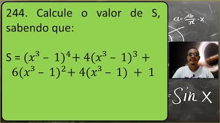 QUESTÃO 244  Binômio de Newton [upl. by Sadye]