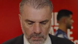 Man Utd 03 Spurs Ange Postecoglou Interview  Manchester United v Tottenham Hotspur Premier League [upl. by Yobybab]