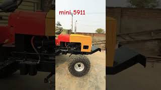 homemade tractor minitractor farming trending [upl. by Learsi]