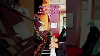 Practice challenge 36  Chopin’s Op 10 nr 2  Chromatic scales with weaker fingers [upl. by Ximenes]