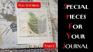 Multi pocketed flip flop journal  2 [upl. by Eremahs]