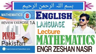 Class 8th Math Review Exercise 1A completeAccording to PCTB LAHORE SNC BOOK [upl. by Dobrinsky538]