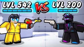 I 1v1ed EVERY LEVEL in Roblox Rivals [upl. by Ecnedac]