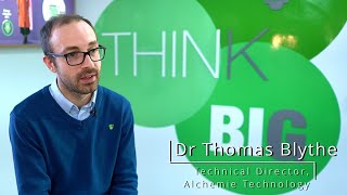 Alchemie Technology Science Behind the Scenes meet Dr Thomas Blythe [upl. by Naimed588]