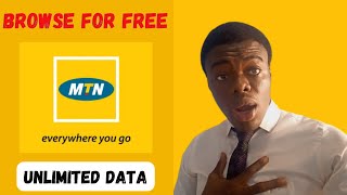 How To Browse Free On MTN  Get Free Internet In Ghana [upl. by Imoin]