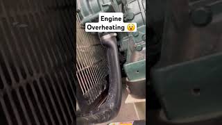 Engine Overheating  Water pump Bottom hose collapsing mechanic diesel engineering [upl. by Nyvrem]