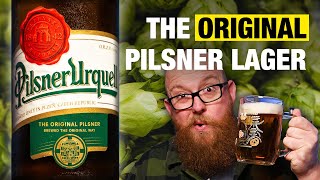 Pilsner Urquell Review The Origin of Lager Beer Supermarket Beer [upl. by Benjie104]