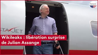 Wikileaks  libération surprise de Julian Assange [upl. by Antipas]