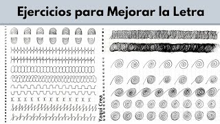 Ejercicios para Mejorar la Letra ✍️ Aprende a Mejorar tu Letra [upl. by Hoffman]