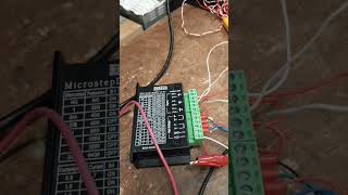 Stepper motor controller with Arduino and TB6600 stepper motor driver arduino steppermotor [upl. by Akcired964]