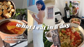 what i eat in a day  staying healthy amp no restriction eating ukrainian meals amp recipes [upl. by Desirea]