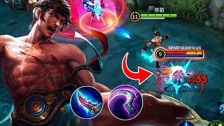 CHOU RANKED INSANE DAMAGE BUILD MLBB [upl. by Xer]