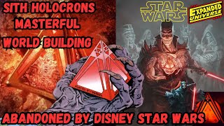 Sith Holocrons amp Lore  Masterful World Building [upl. by Andra]