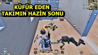 KÜFÜR EDEN TAKIMIN HAZİN SONU  BATUR GAME SOLO SQUAD PUBG MOBİLE [upl. by Staten]