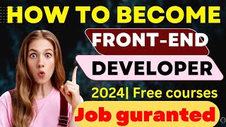 How To Become Frontend developer 2024  Roadmap of frontend courses ApnaCollegeOfficial [upl. by Strander748]