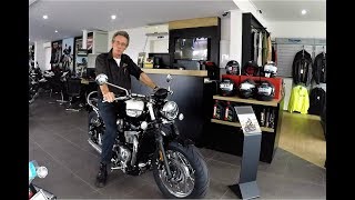 2018 Triumph Speedmaster Quick Review [upl. by Leilah43]