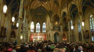 Savannah St Patricks Day 2017 The day begins with Mass [upl. by Nasaj826]